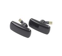 Specchio Laterale Luce Compatibile Con Dodge Per Avenger 2007-2016 Luce Di Posizione Laterale Dinamica Indicatore Di Direzione Sequenziale OEM 4806224AE(Smoked)