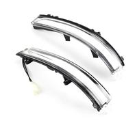 Specchio Laterale Luce Indicatore Di Direzione Dinamico Sequenziale A Specchio Compatibile Con Per Passat B7 2012-2015 Per FOX 2010-2021 OEM 5C6949102(White)