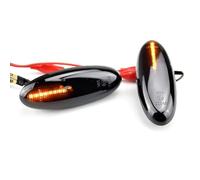Specchio Laterale Luce Indicatore Direzione Dinamico A Scorrimento Per Auto Indicatore Sequenziale Per Specchietto Retrovisore Compatibile Con Mazda Per Tribute 2001-2006(Black)