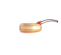 Specchio Laterale Luce Spia Di Segnalazione Laterale Specchietto Retrovisore Luce Di Sterzo Compatibile Con Dodge Per Sprinter 2003 2004 2005 2006 OEM 1248200421(White)