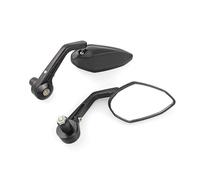 Specchio laterale regolabile Specchietto Universale Per Manubrio 22mm 7/8 '' Specchietti Posteriori Per Moto In Lega Di Alluminio Per Honnet Per Suzuki Per CFMOTO(Nero)