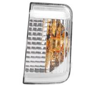 Specchio laterale Ruota Luce Luce Copertura per specchio per specchio per ala per le lenti per PC trasparente per Ducato 2006 a 2024 Jumper Boxer ABS+Materiale PC (A destra: 6325H1, 71748253,