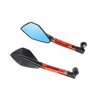 Specchio Laterale Specchietto Retrovisore Moto Specchietto Retrovisore Manubrio Scooter Elettrico Vista Posteriore Regolabile Specchietti Manubrio(Long Green)