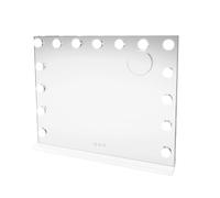 Specchio LED Hollywood 58cm, 3 Luci, BT, USB, 10x Zoom, Dimmer