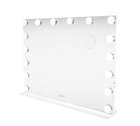 Specchio LED Hollywood 80cm, 3 Luci, BT, USB, 10x Zoom, Dimmer