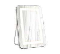 SPECCHIO LED HOMCOM IT505-014V90WT - 3 Modalità Luce, Ingranditore 10x