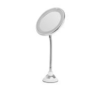 SPECCHIO LED ORBEGOZO ESP 1020 illuminazione, ventosa regolabile, ingrandimento 10X, batteria