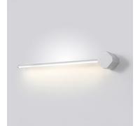 Specchio lineare a LED Light anteriore 17W 80 cm a 3 colori, lampade a specchio da bagno lungo acrilico per il tavolo da toeletta, a LED sulla base in metallo leggero a specchio, a sinistra e stili a