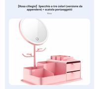 Specchio Luminoso dotato devienegn 2-in-1 Organizer Luce luce e