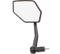 Specchio M-WAVE Spy Space 45 E-45 plastica nero estremità manubrio universale