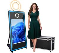 Specchio magico Photo Booth 43 "Touch Screen 65 "LED DSLR Photo Booth Selfie Photobooth Macchina per Eventi di Matrimonio Noleggio Festa