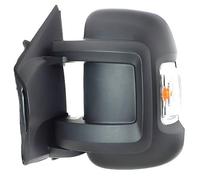 Specchio manuale realizzato per PEUGEOT BOXER dal 2006 al 2014 lato SX Manuale Mod. corto con Sonda + Fanale 8154NH