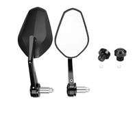 Specchio Manubrio Moto 7/8 ''22mm Bar End Retrovisore Per CB1000R CB650 CB500F Per Yamaha Accessori(Bundle1)