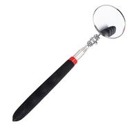 Specchio meccanico per auto specchi di ispezione regolabili specchio di ispezione specchio di ispezione girevole a 360 gradi, telescopico fino a 72 cm, manico nero antiscivolo, per riparazione auto