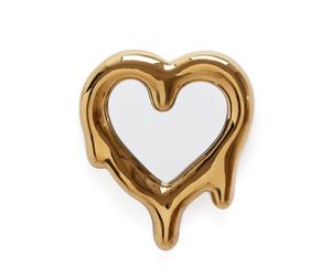 Specchio Melted Heart Oro