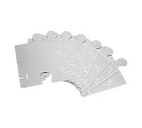 Specchio Misuratore di Crescita,Strumento Di Misura Della Vita Puzzle | Tabella Di Crescita Murale Per Bambini | Per Ragazzi E Ragazze Casa Camera Da Soggiorno Ufficio Sala Giochi Scuola