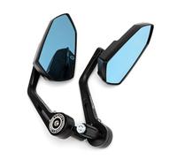 Specchio Moto Motocross Parte ATV Off-road Moto Specchio retrovisore Accessori Moto Specchietti (blu)