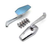 Specchio Moto Per Honda Suzuki Kawasaki Yamaha Harley 8mm 10mm Orario