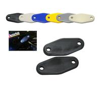 SPECCHIO NERO BLOCK OFF BASE ELIMINA TARGHE COPERCHIO TAPPO APRILIA RS250 RS 250
