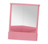 Zialofi Specchio Non Reversibile, Specchio Da Supporto Cosmetico, Stabile, Regali per Le Donne, Specchio per Il Trucco con Superficie Liscia E Trasparente, Im, ROSA
