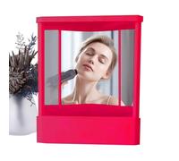 Specchio non reversing - Real Image Mirror | True Reflection Mirror | Vanity Mirror Real Mirror Non Reversing | Specchio Vanity non inverso per trucco, grooming, styling & Accurate Face Symmetry Check