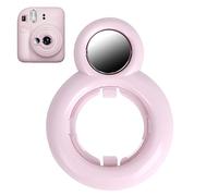 Specchio per autoritratto compatibile con Fujifilm Instax Mini 12, accessorio leggero per autoritratti e primi piani, ideale per appassionati di fotografia e blogger di viaggio (rosa)