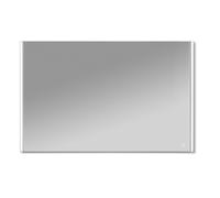 Specchio per bagno Megan nero 120x80 cm Nero