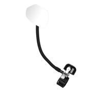 Specchio Per Bici - 2 in 1 Retrovisore Posteriore per Biciclette,Accessorio Ciclismo Regolabile 360 Gradi Con Campana Visuale Sicura Per Percorsi Montani