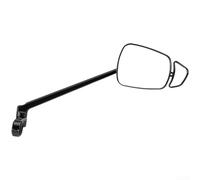Specchio per bicicletta Specchietto retrovisore per bicicletta girevole a 360 gradi con specchio principale grandangolare e lente ausiliaria per un monitoraggio completo (destra singola)