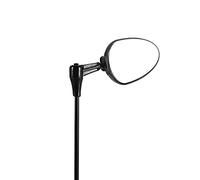 Specchio per Casco da Bici Specchietto Retrovisore per Casco da Bici da Strada Regolabile di Sicurezza Vista Chiara ABS Leggero e Resistente,Protezione per ciclisti