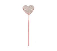 Specchio per ciglia in acciaio inossidabile staccabile a forma di cuore Forniture per il trucco portatile Specchio per lime