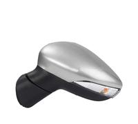 Specchio Per Ford Per Fiesta Mk7 MK8 2009 2010 2011 2012 2013 2014-2017 Specchietto Retrovisore Laterale Elettrico Completo Portiera Specchietto Retrovisore Esterno(Silver-Left Side)