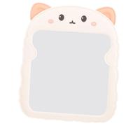 Specchio Per Il Trucco Con Orecchie Di Gatto Dei Cartoni Animati Pieghevole Portatile Da Viaggio Con Bordo Avvolto Design Di Sicurezza