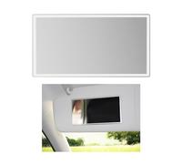 Specchio per il trucco con visiera parasole per auto da 1 pezzo, accessori interni per auto, specchietto per auto, specchio per il trucco interno per auto, specchio per il trucco sullo schienale dell'