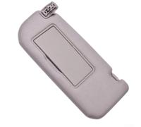Specchio per il trucco in plastica infrangibile per auto (beige a sinistra) | Forte auto-backing, alla visiera o alla parete, rimozione libera, per un uso versatile