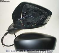 SPECCHIO PER MAZDA 2 15> ELETTRICO FRECCIA 5PIN VERNICIABILE DESTRO