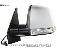 RETROVISORE DX FIAT DOBLO' 10' - OPEL COMBO 12' ELRAMA C/PR. 8PIN DX