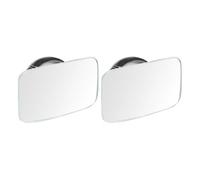 Specchio per punti ciechi, Specchietto retrovisore a da 2 pezzi con vetro HD, Specchio rotondo e rettangolare, specchio ausiliario per zona cieca per veicoli universali