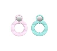 Specchio per selfie Instax Mini 13, 2 pezzi, specchio per autoritratto, mini obiettivo per selfie per Instax Mini 13, accessori per obiettivo fotocamera istantanea (rosa e verde)