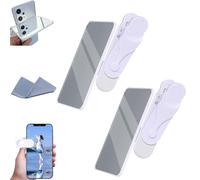Specchio per selfie per fotocamera posteriore, clip riflettente a specchio, angolo regolabile, kit di riflessione universale per fotocamera per smartphone, consente scatti di riflessione per una