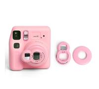 Specchio per selfie per Instax Mini SE, mini specchio per autoritratto per selfie con lente ravvicinata, accessorio per fotocamera istantanea Mini SE (rosa)
