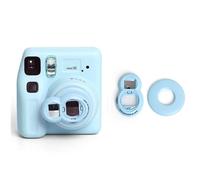 Specchio per selfie per Instax Mini SE, mini specchio per autoritratto per selfie con lente ravvicinata, accessori per fotocamera istantanea Mini SE (blu)