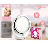 Specchio per Trucco MakeUp Ingrandimento 5X Luce LED Specchio Cosmetico HM-7330