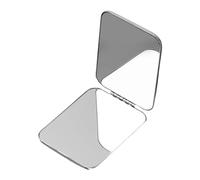 Specchio Per Trucco Portatile In Acciaio Inossidabile Magnetico Pieghevole Due Lati Per Viaggi E Bagno. Trucco Da Viaggio