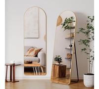 Specchio per Tutto il Corpo 162x53cm con Supporto HD Specchio da Parete