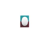 Specchio Petite Friture Wander 40x55 Smeraldo/ Ciliegia