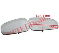 Specchio piatto porta ad ala convessa LH & RH Orvm con piastra base Skoda Fabia