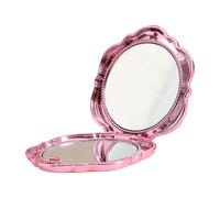 Specchio Pieghevole - Bifacciale Portatile A Forma Di, Specchio Pieghevole Con Ingrandimento Per Borsa | Per Le Donne Trucco Vanity Beauty Tasche Specchi Di Lunga Durata Finiture E