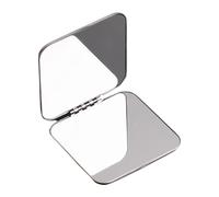 Specchio pieghevole portatile compatto di trucco di viaggio che rispecchia il bagno compatto di progettazione a due lati dell'acciaio inossidabile