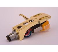 Specchio placcato oro rivestito guscio, titolare con AT Pick-up, ago per Akai AP 006, att05u, AP 306/C, att022u, AP 007, D30 Q50 AP, AP. AP - 307, 005, att10u di AP, AP 103/C, Q80 AP, AP Q55